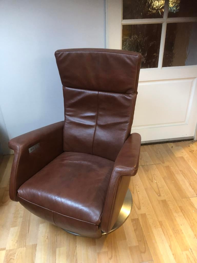 Relaxfauteuil  2 motoren, Ophalen of Verzenden, Zo goed als nieuw, 75 tot 100 cm, 50 tot 75 cm