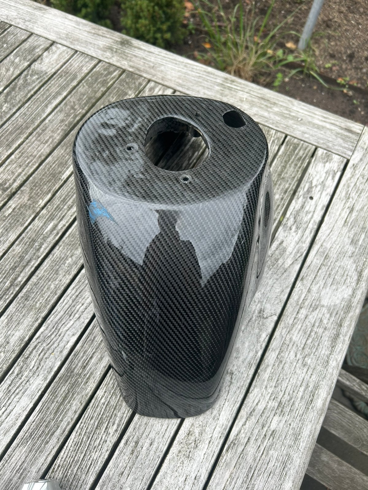 Carbon sp98 spatbord, Ophalen of Verzenden, Zo goed als nieuw, Kap