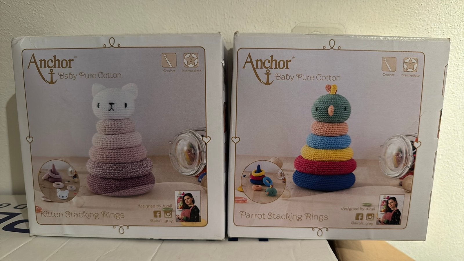 Anchor haakpakket rommelmarkt 10 stuks braderie, Ophalen of Verzenden, Zo goed als nieuw, Overige genres, 2 t/m 25 bandjes