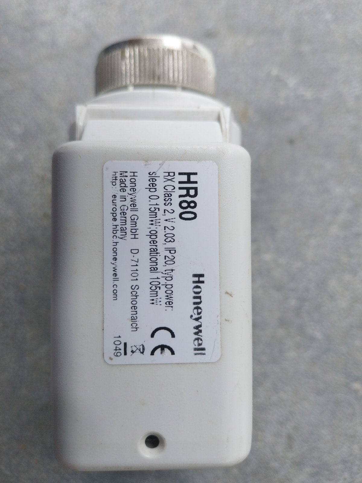 Hr80 honeywell radiatorknop, Ophalen, Minder dan 30 cm, Cv-ketel of Combi-ketel, Minder dan 60 cm