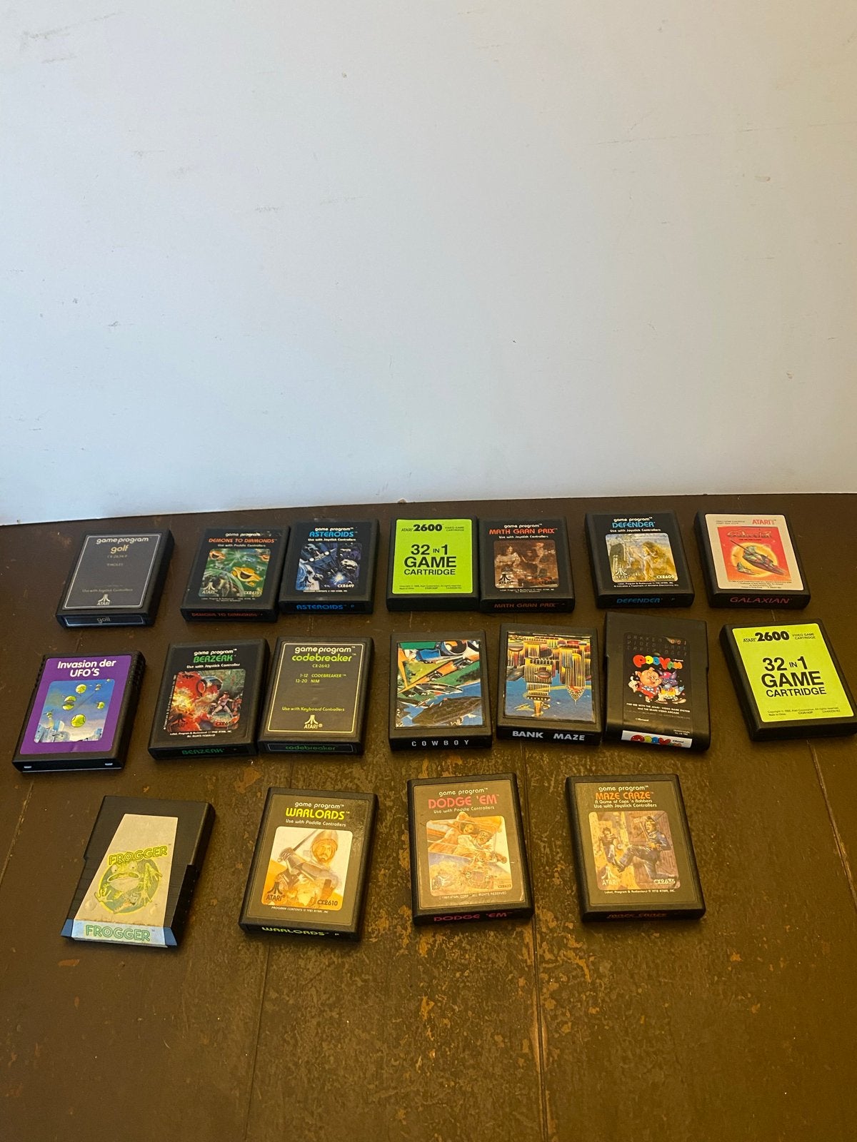 Diverse Atari Games Collectie - Retro Gaming Plezier, Spelcomputers en Games, Ophalen of Verzenden, Gebruikt, Avontuur en Actie