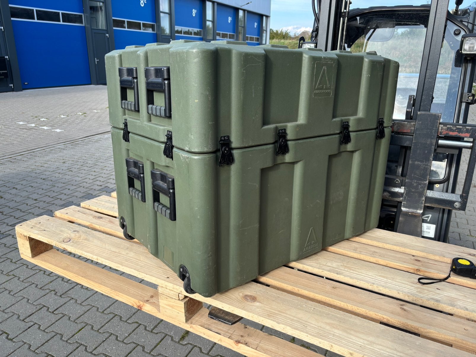 Grote CP Cases Amazon transportkist met wielen en schuim, Huis en Inrichting, Ophalen, 50 – 75, Kunststof, Gebruikt