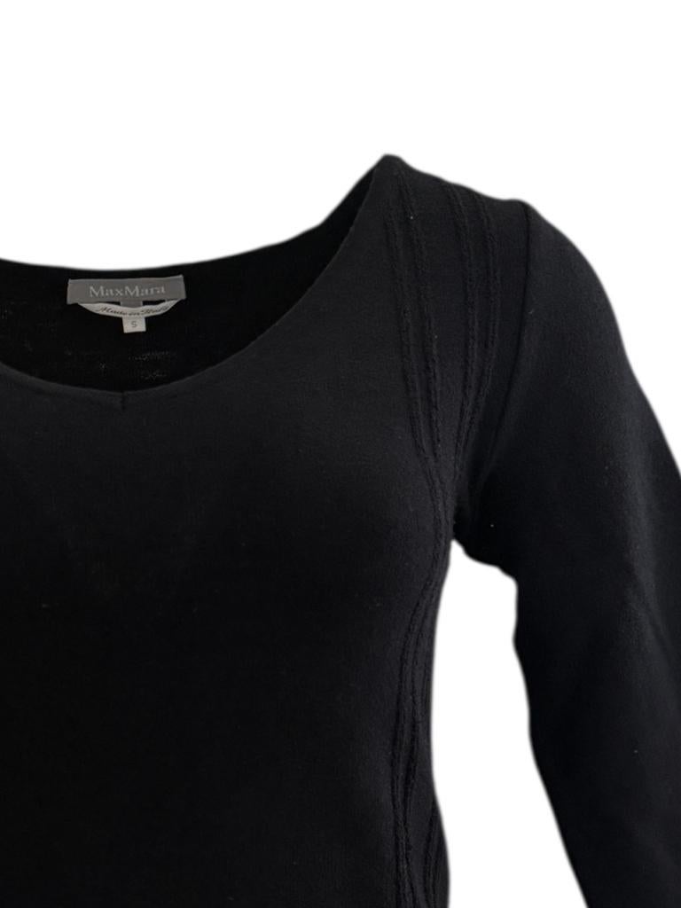 MaxMara trui S, Zwart, Ophalen of Verzenden, Zo goed als nieuw