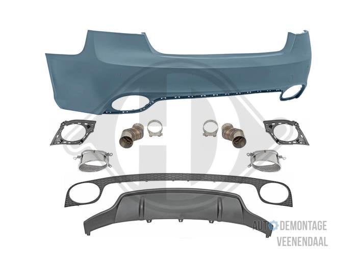Achterbumper van een Audi A5, Gebruikt, -, -, Bumper