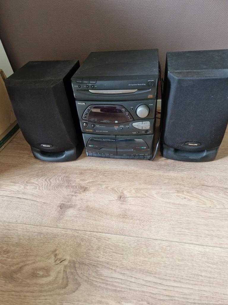 Philips Mini hifi setje met radio,cassette, cd (KOOPJE), Ophalen of Verzenden, Overige merken