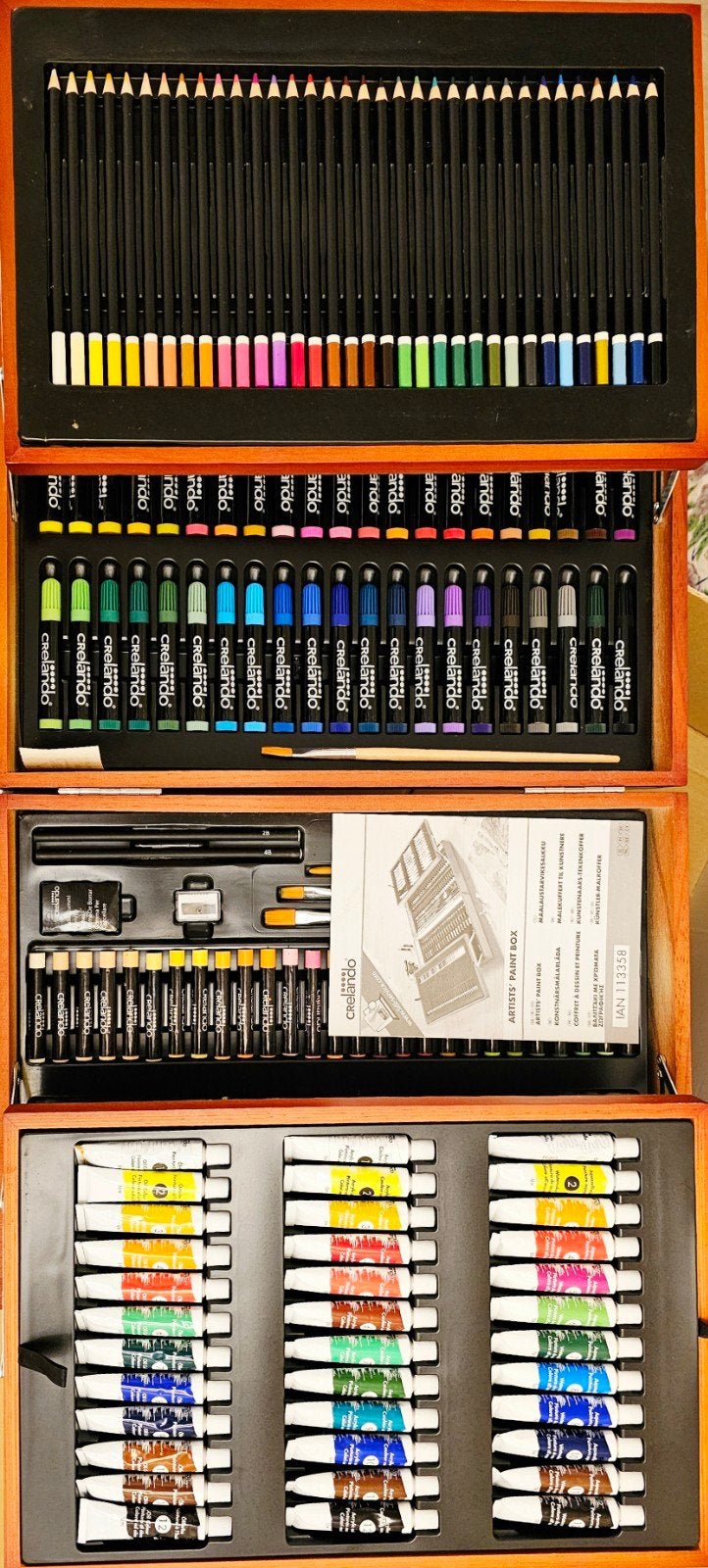 Grote Creatieve Kunstenaarsset, Ophalen of Verzenden, Nieuw, Potlood of Stift