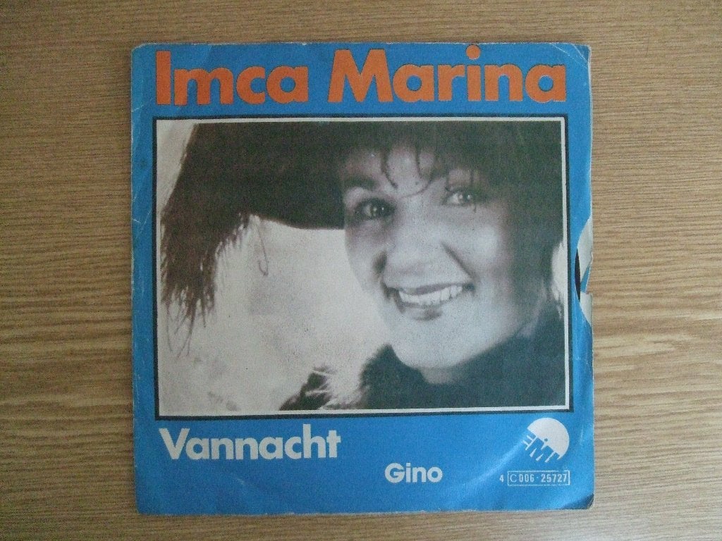 IMCA MARINA     VANNACHT / GINO, Cd's en Dvd's, Vinyl Singles, 7 inch, Ophalen of Verzenden, Zo goed als nieuw, Nederlandstalig