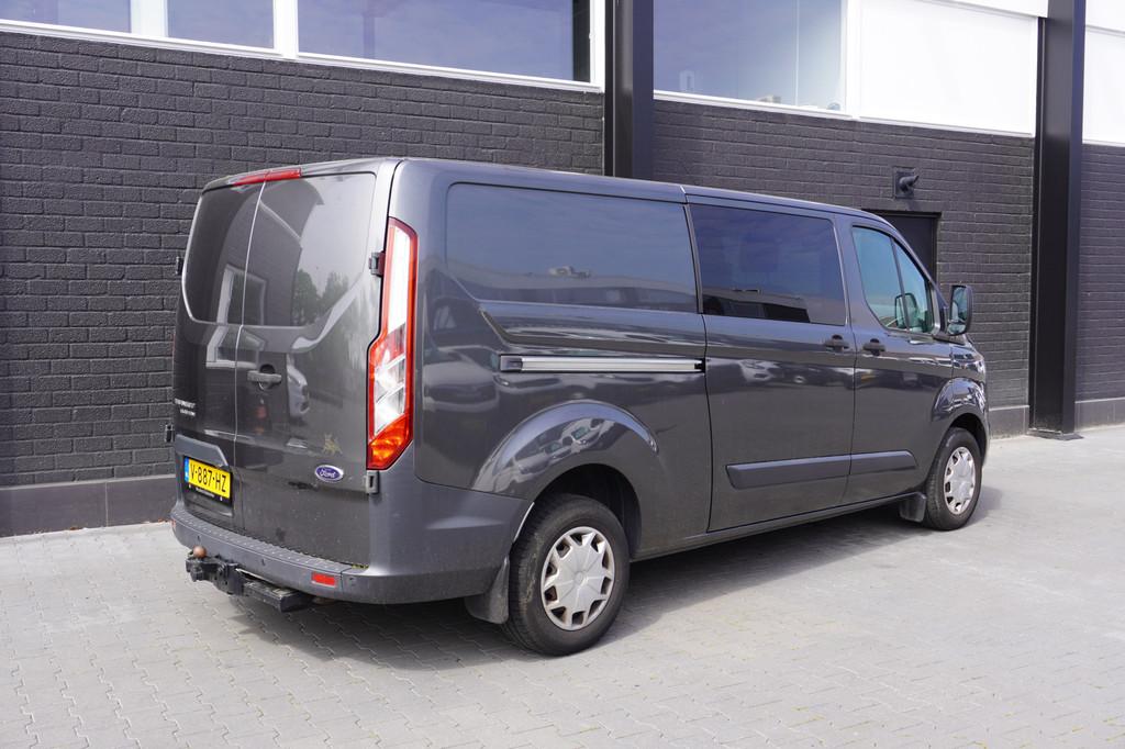 Ford Transit Custom 2.0 TDCI 170PK L2 Dubbele Cabine EURO 6, Voorwielaandrijving, 4 cilinders, Origineel Nederlands, Bedrijf