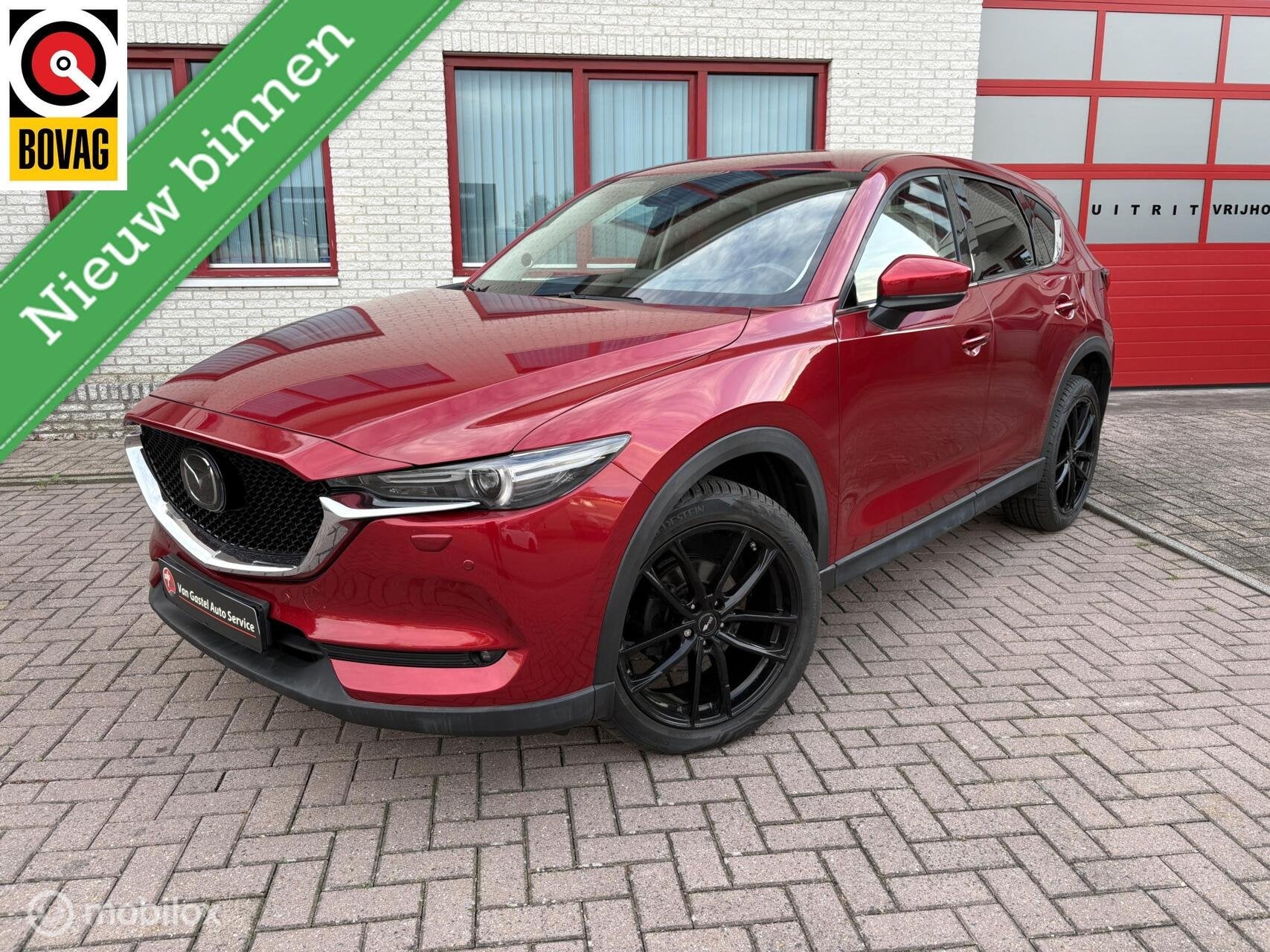 Mazda CX-5 2.5 SkyActiv-G 192 GT-M 4WD, Auto's, Automaat, Automatische klimaatregeling, Gebruikt, Zwart