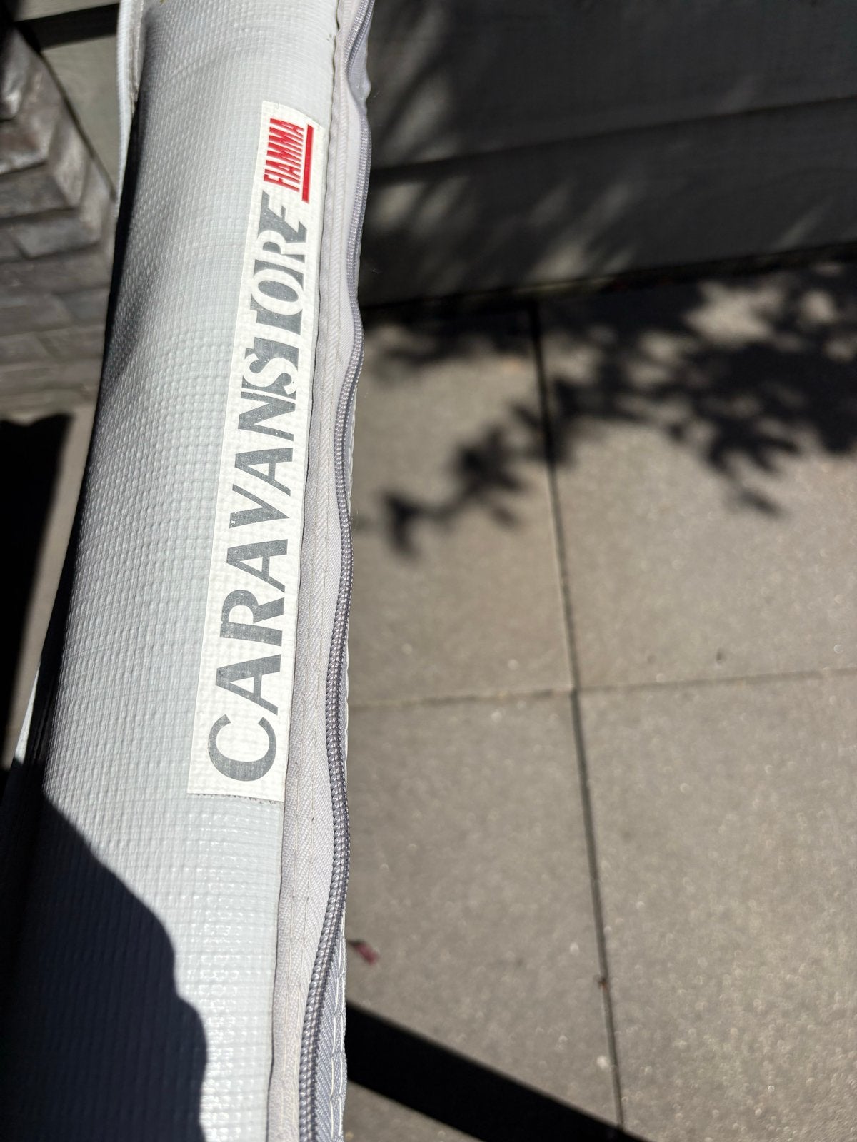 Fiamma Caravanstore Luifel - 3 meter, grijs, goede staat, Ophalen, Gebruikt, Fiamma