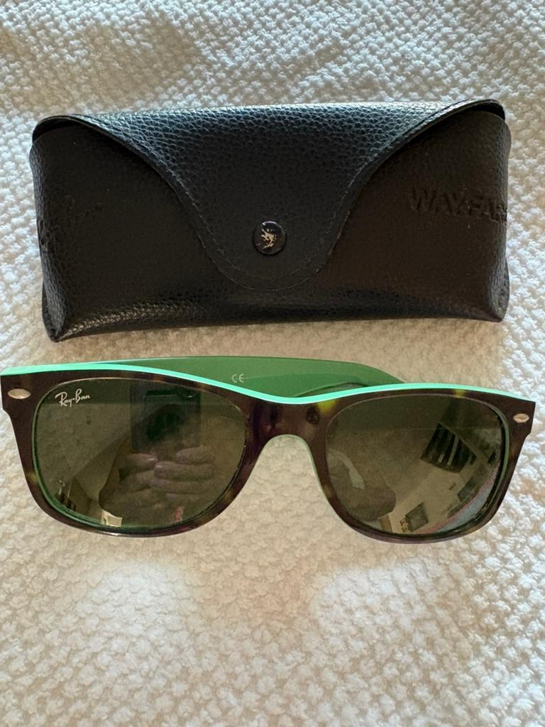 Rayban kinder zonnebril, Verzenden, Zo goed als nieuw