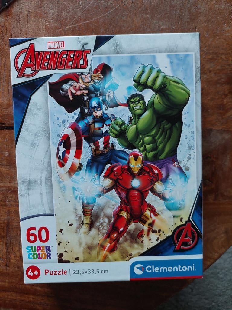 Marvel avengers puzzel, Ophalen
