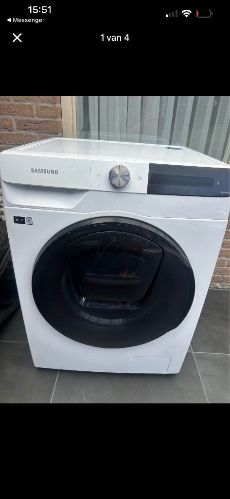 Wasmachine tekoop, Ophalen, 8 tot 10 kg, 85 tot 90 cm, 1600 toeren of meer