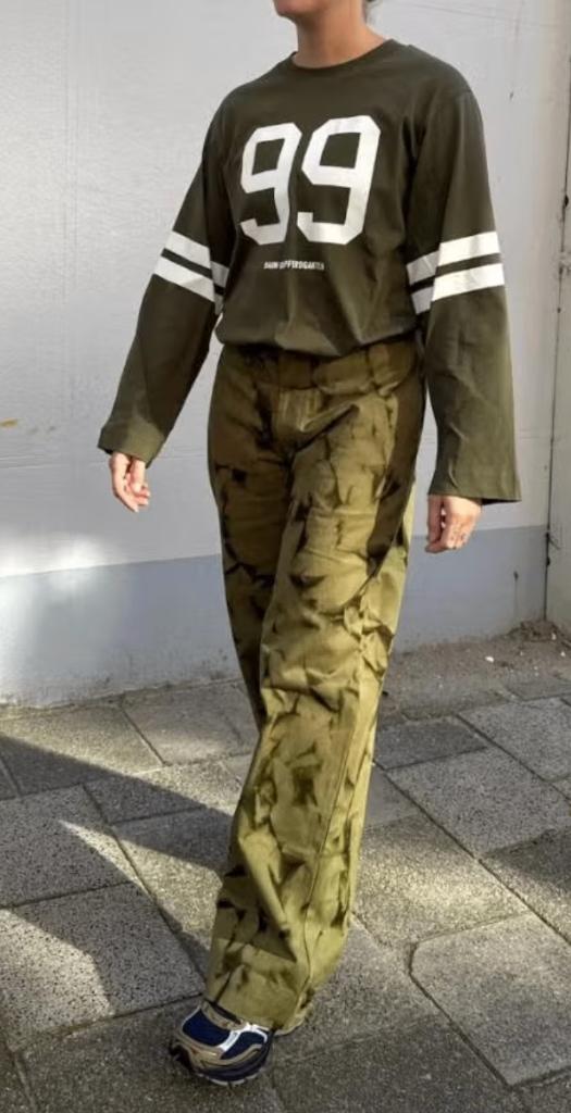 Rabens Saloner broek Jahan crystal dye mt S (29) katoen ZGAN, Verzenden, Rabens Saloner, Zo goed als nieuw, Maat 36 (S)