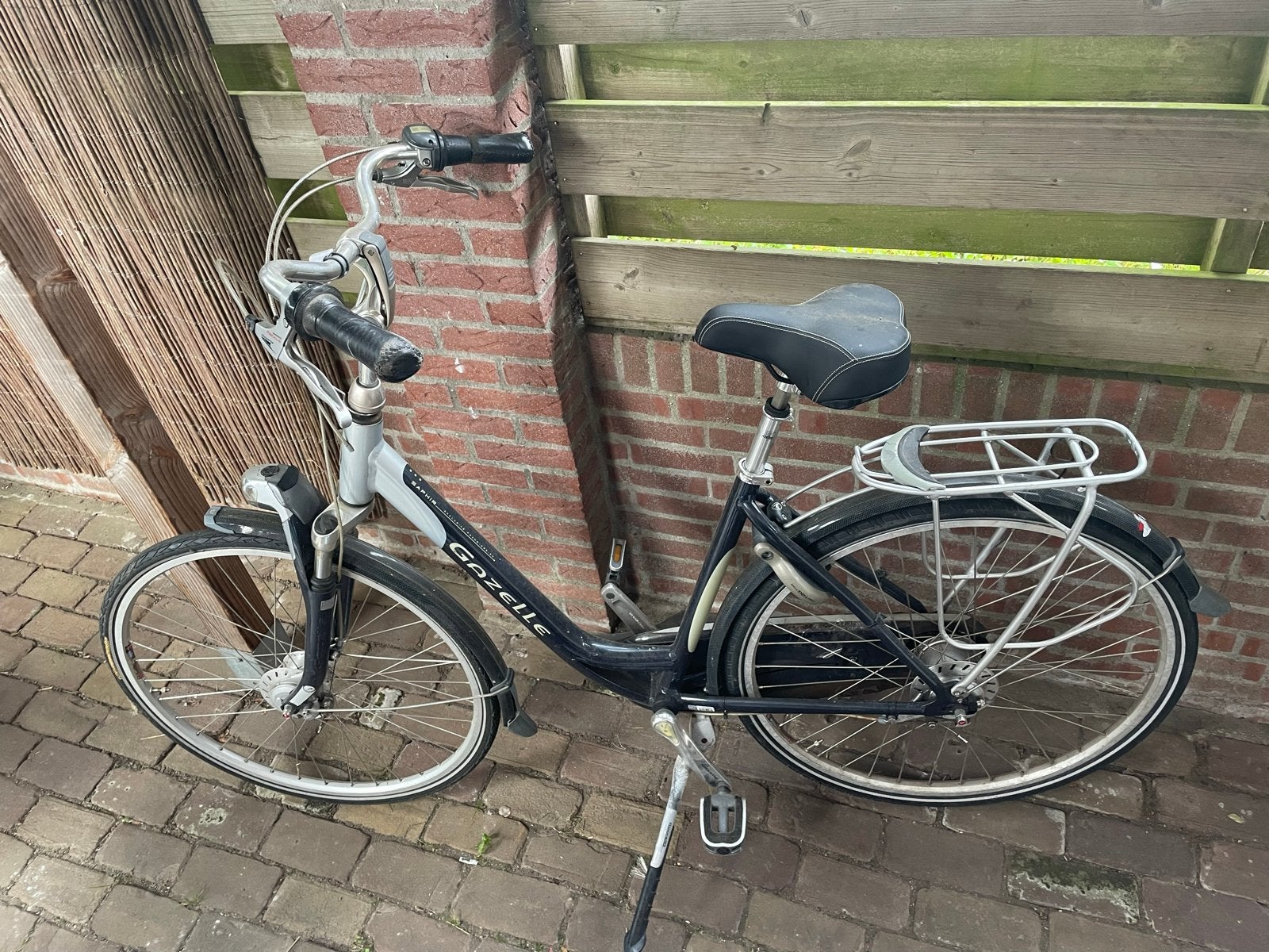 Gazelle damesfiets - Goede staat, Fietsen en Brommers, Fietsen | Dames | Damesfietsen, Ophalen, Velgrem, Versnellingen, Gazelle
