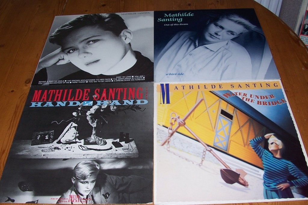 MATHILDE SANTING 4 LP'S, LP, Gebruikt, Pop, Ophalen of Verzenden