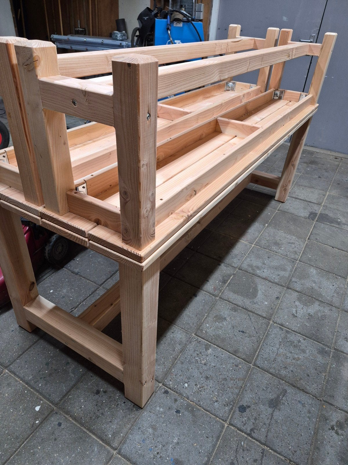 Douglas tuintafels, Ophalen, Nieuw, Rechthoekig, Hout