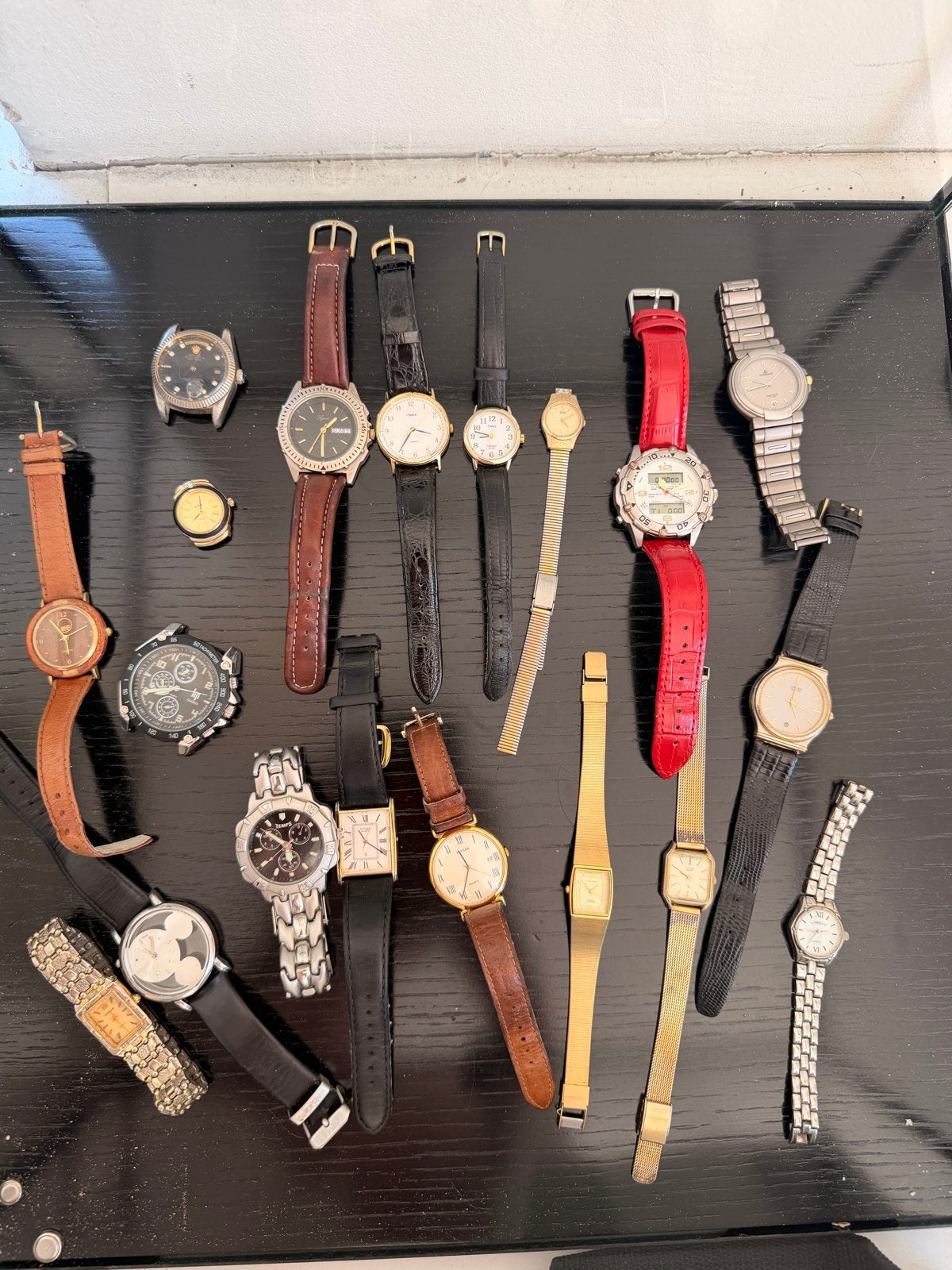 Lot van diverse horloges - Vintage en modern, Sieraden, Tassen en Uiterlijk, Horloges | Antiek, Ophalen of Verzenden, Overige materialen