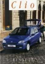 Renault Clio 1, 2, 3, 4 of 5 brochure/auto folder '91 - 21, Ophalen of Verzenden, Renault