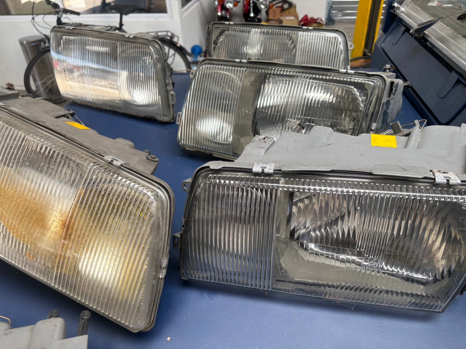 Koplampen Mercedes W126 gebruikt, Ophalen, Gebruikt, Mercedes-Benz