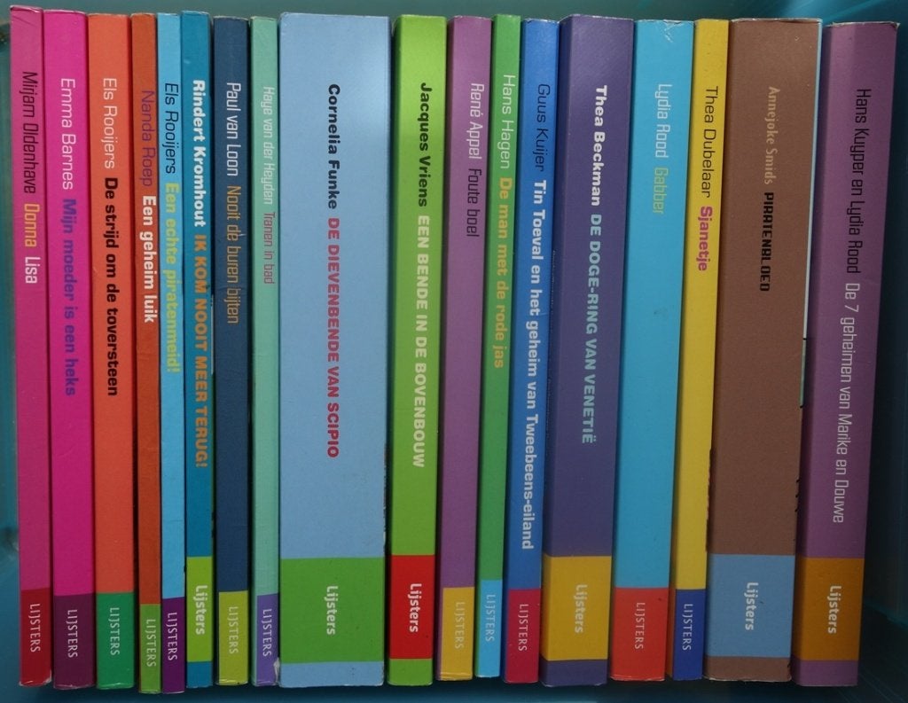 Veel kinderboeken uit de junior/vroege Lijstersseries, Ophalen of Verzenden, Gelezen, Diverse auteurs, Fictie algemeen