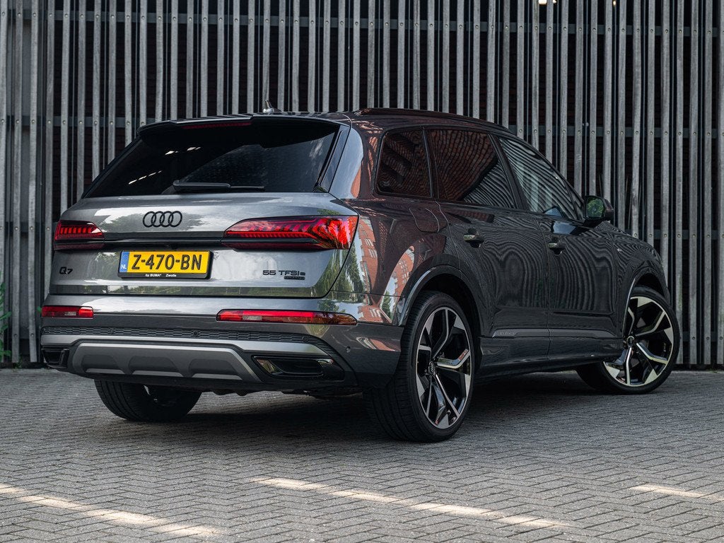 Audi Q7 55 TFSi e Quattro 3x Line HUD|MatrixLed|Trekhaak|Luc, Auto's, Audi, Automaat, Gebruikt, 2995 cc, 340 pk