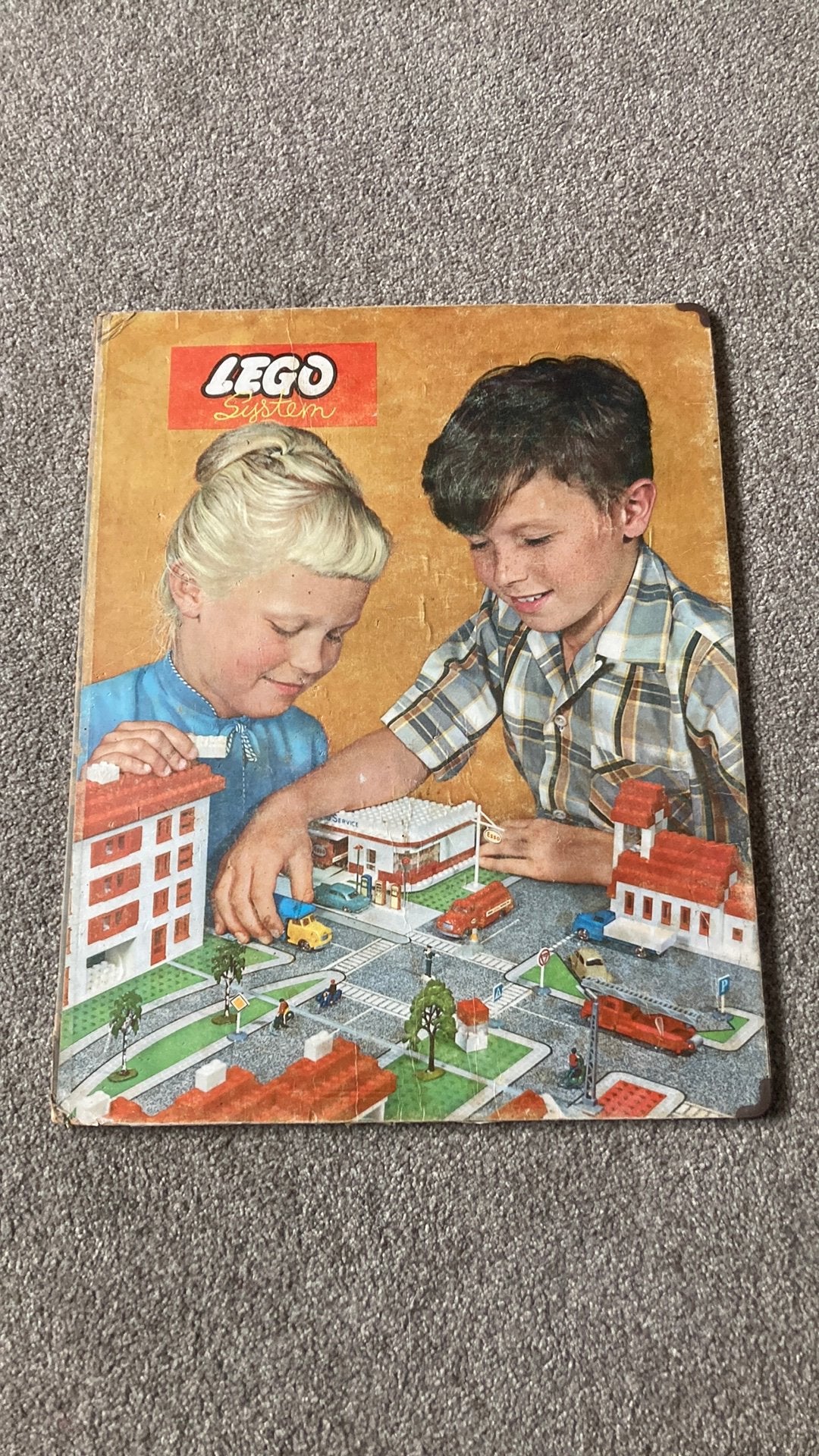 Lego system 200-4 speelplaat Town Plan Bord, Ophalen, Gebruikt, Overige thema's, Lego