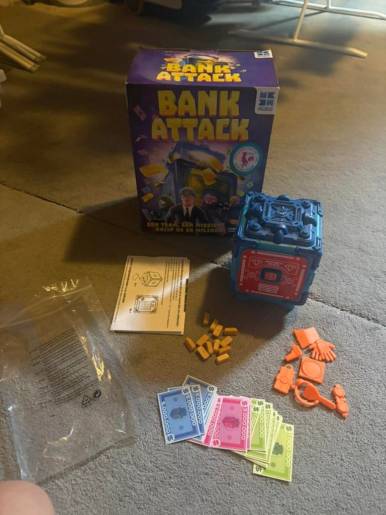 Bank attack heel leuk spel, Ophalen of Verzenden, Zo goed als nieuw