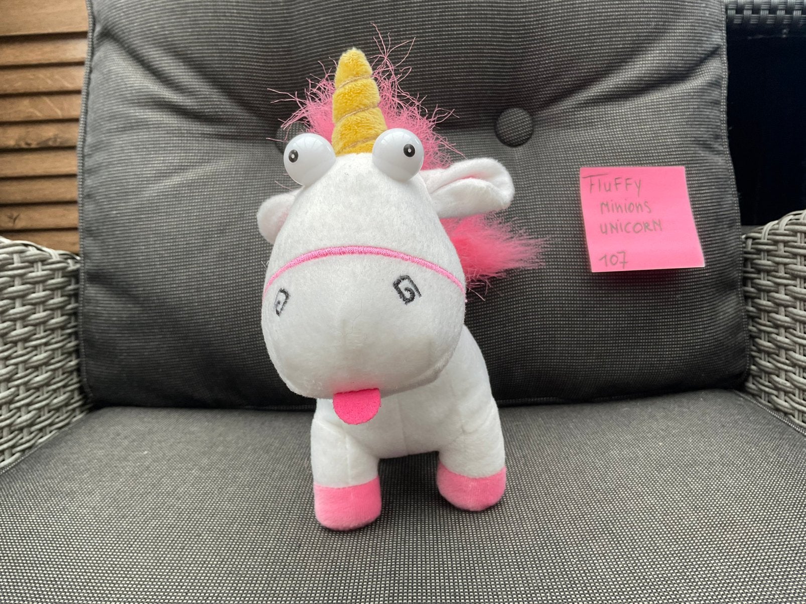 Zgan, niet kapot, Minions Fluffy knuffel unicorn knuffel, Ophalen, Overige figuren, Zo goed als nieuw, Beeldje of Figuurtje