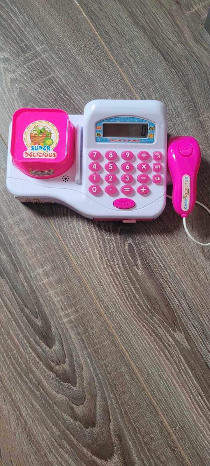 Speelgoed kassa met scanner en geld, Kinderen en Baby's, Ophalen