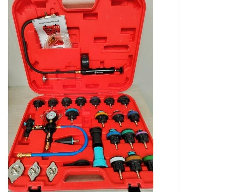 Koelsysteem radiator diagnose / afpers - vulsset. 28 delig., Auto diversen, Ophalen