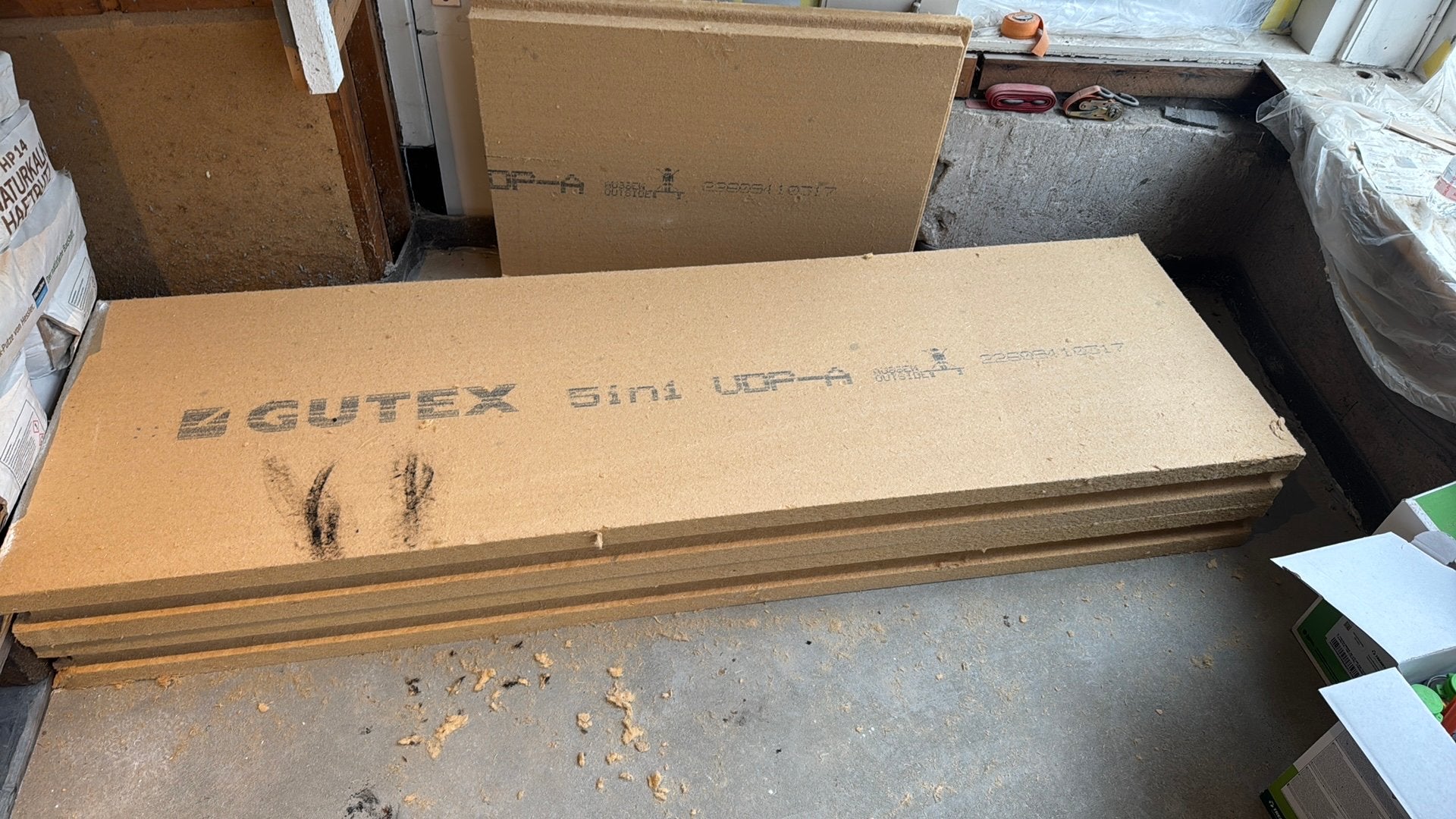 Gutex 120 dik 1900x600 2,5 stuk, Ophalen, Overige materialen, 12 cm of meer, 5 tot 10 m²