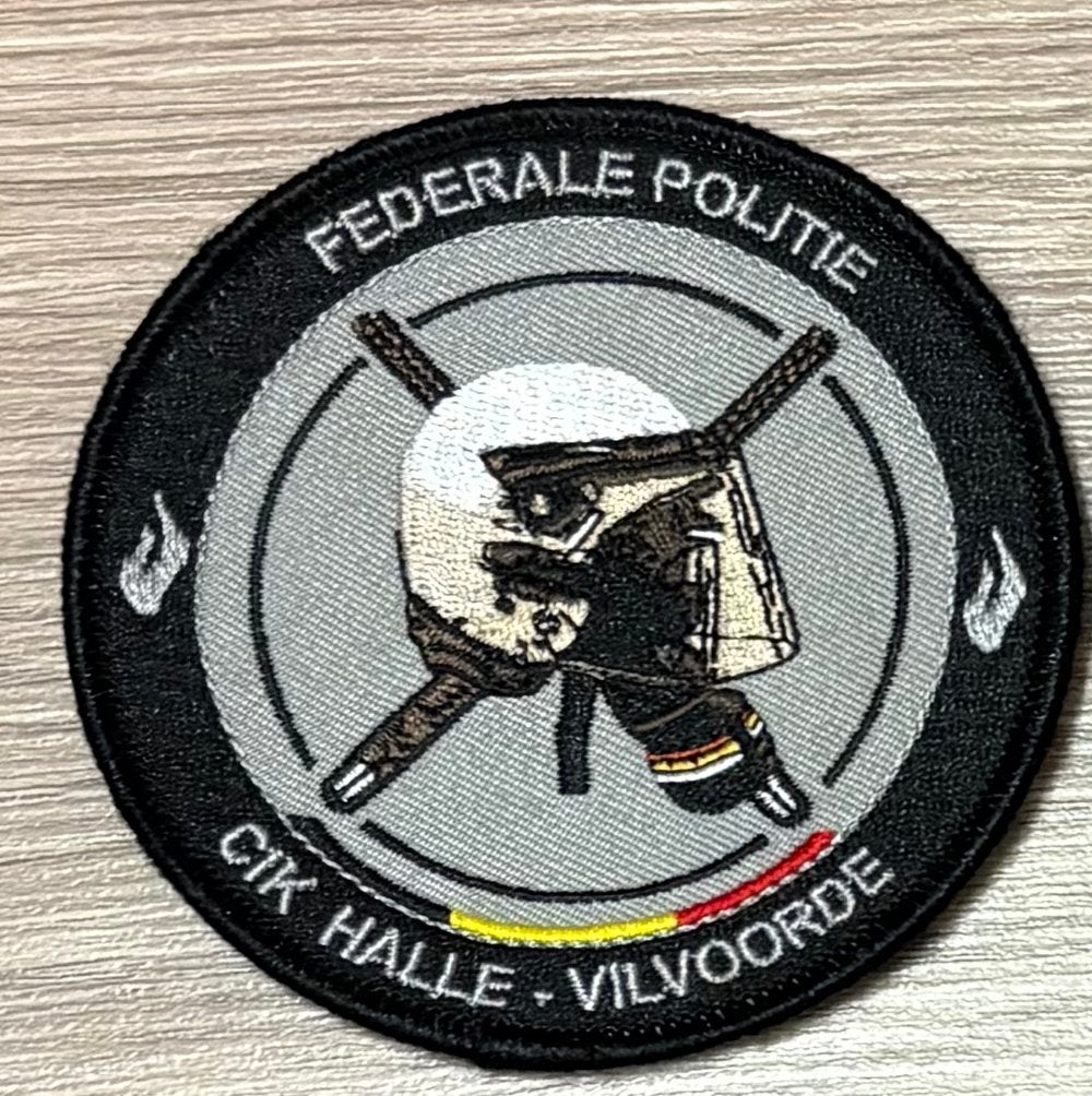Politie patch Federale Politie CIK Halle-Vilvoorde, Ophalen of Verzenden, Overige soorten, Overige gebieden, Embleem of Badge