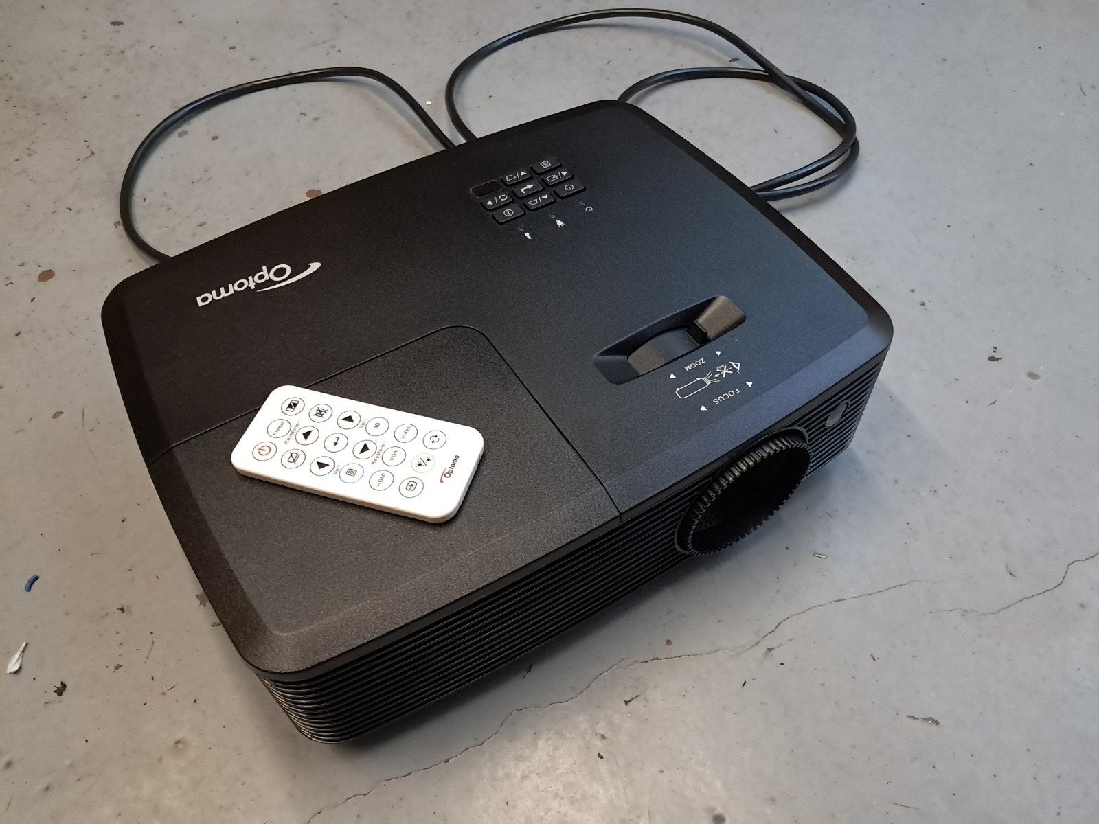 Optoma 3D beamer, Ophalen of Verzenden, Gebruikt, DLP, Optoma