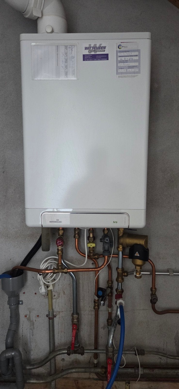 Intergas Kombi Kompakt HRE 28/24 A CV-ketel, Doe-het-zelf en Verbouw, Verwarming en Radiatoren, Ophalen, Minder dan 60 cm, Cv-ketel of Combi-ketel