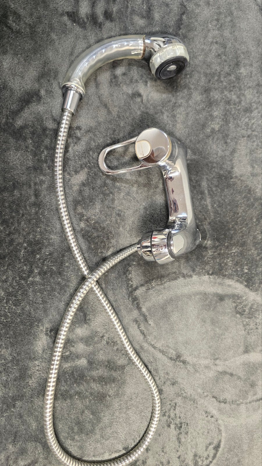 Friedrich Grohe Douchekraan met Handdouche, Doe-het-zelf en Verbouw, Ophalen of Verzenden, Gebruikt, Chroom, Douche