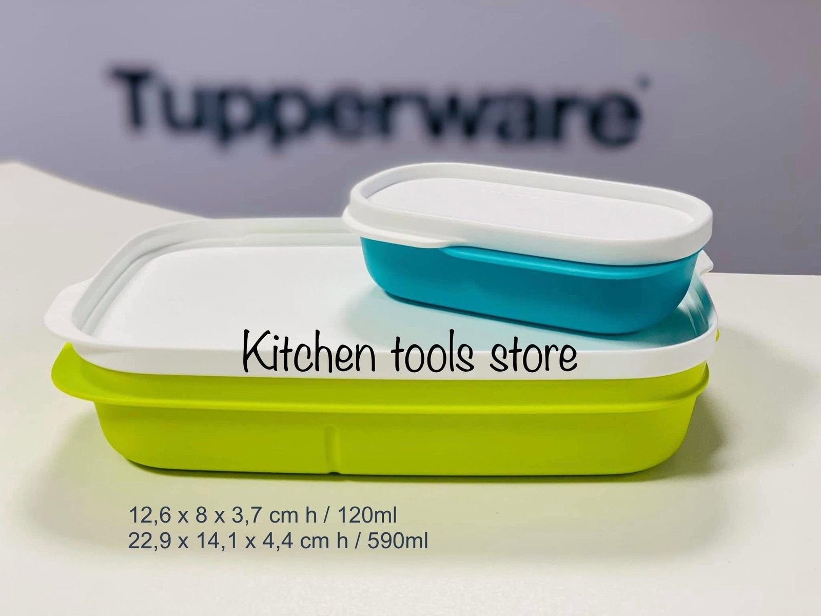 Tupperware bento duo lunchbox ecoplus 590ml + extra 120ml, Overige kleuren, Nieuw, Ophalen of Verzenden, Bak of Kom