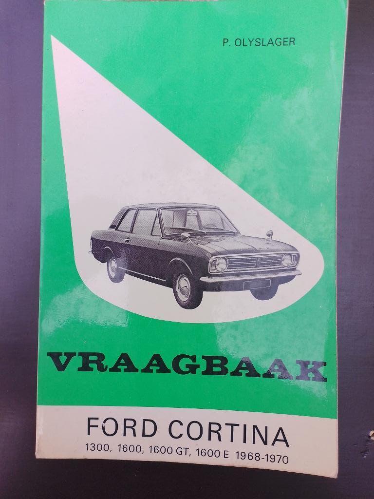 P. Olyslager vraagbaak Ford Cortina 1300 - 1600  1968 - 70, Ophalen of Verzenden