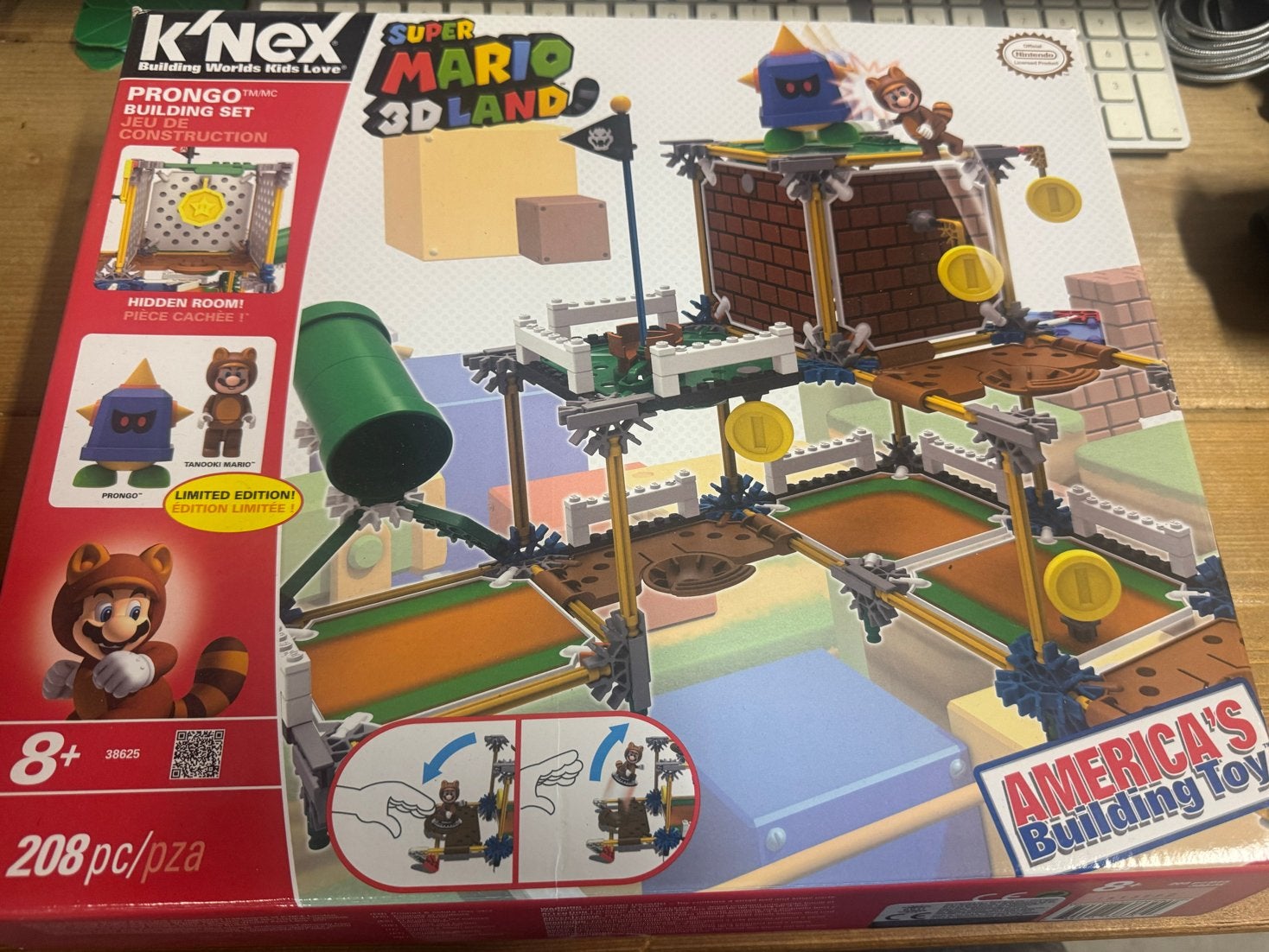 K'NEX Super Mario 3D Land Prongo Set (38625) Limited Edition, Ophalen of Verzenden, Gebruikt, K'nex