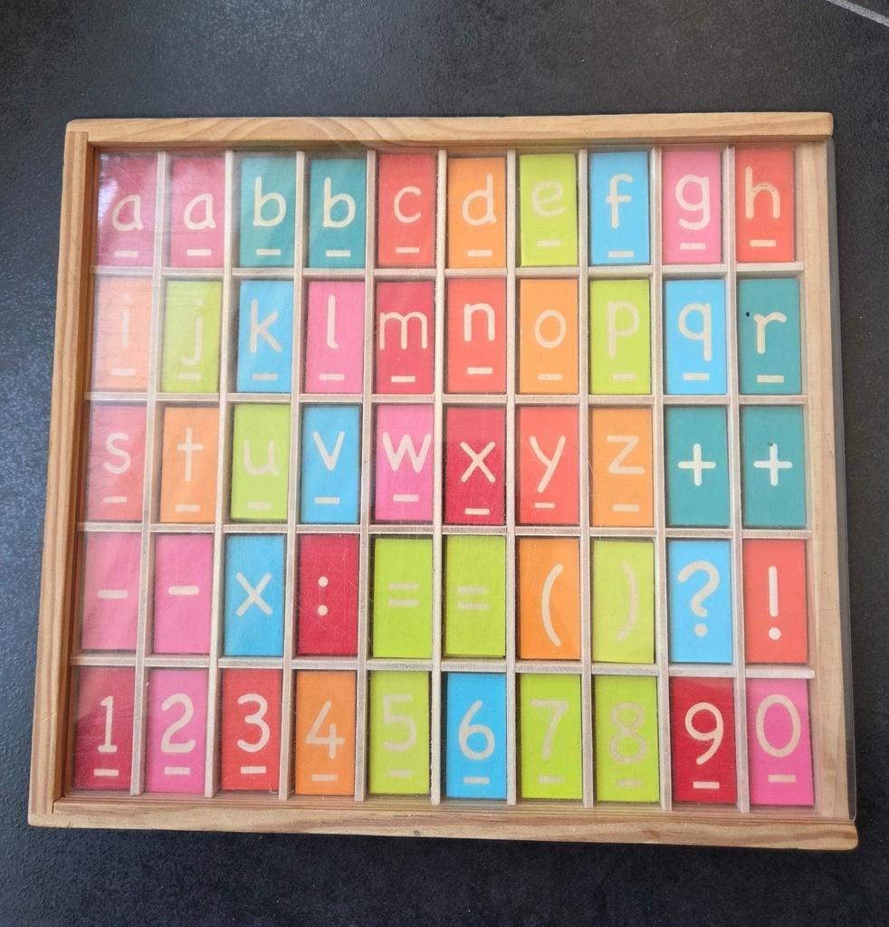 Letterbak, Kinderen en Baby's, Speelgoed | Educatief en Creatief, Ophalen of Verzenden, Gebruikt, Taal en Lezen