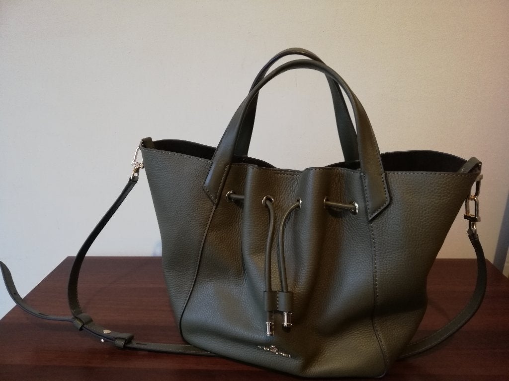 Michael Kors tas, Ophalen of Verzenden, Zo goed als nieuw, Groen, Overige typen