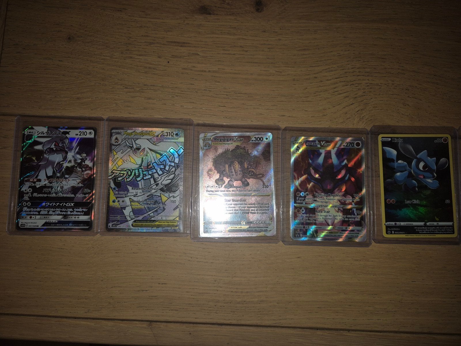 Pokémon kaarten collectie - 5 zeldzame kaarten, Ophalen of Verzenden, Zo goed als nieuw, Meerdere kaarten, Foil