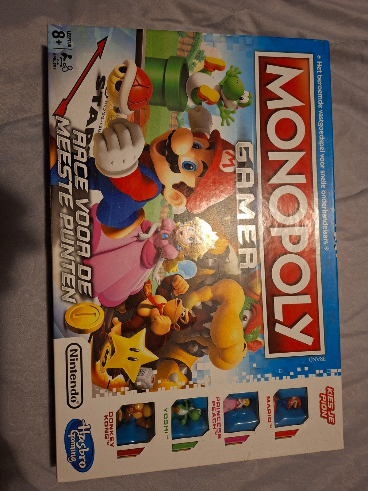 Monopoly Gamer: Mario Kart Editie, Drie of vier spelers, Ophalen of Verzenden, Zo goed als nieuw, Hasbro Gaming