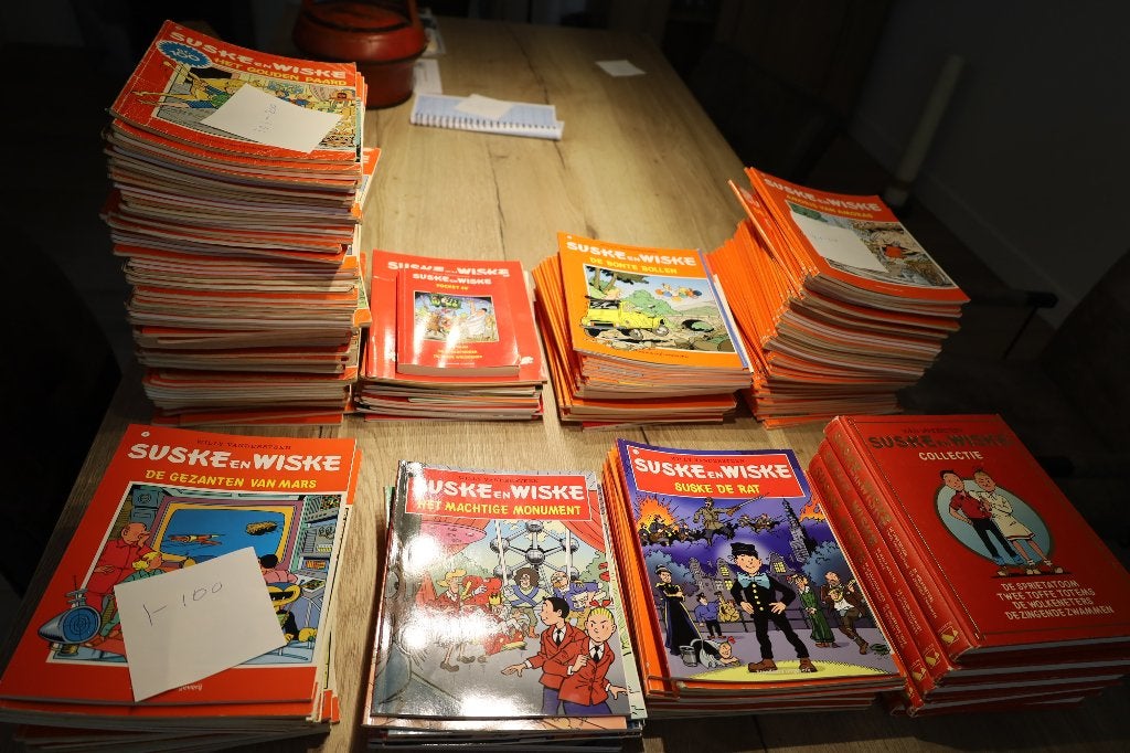 suske en wiske stripboeken, Willy Vandersteen, Meerdere stripboeken, Ophalen, Gelezen