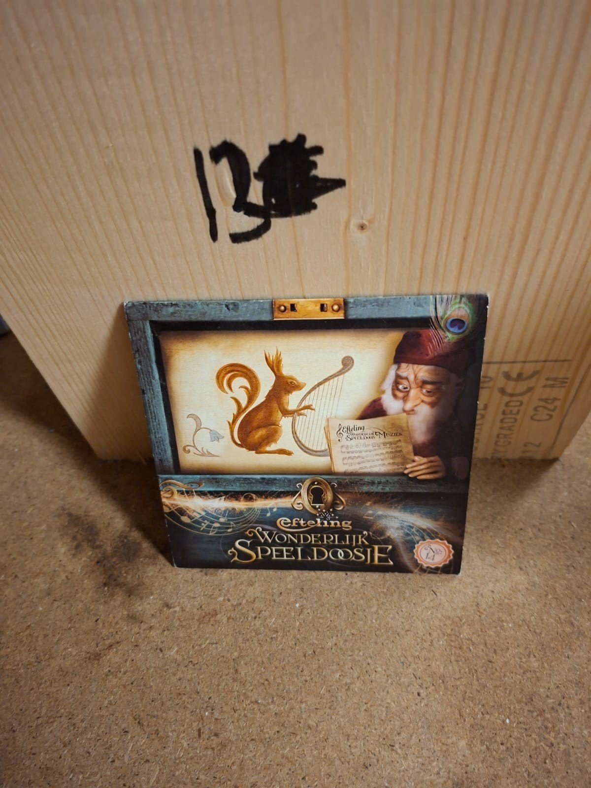 Efteling Wonderlijk Speeldoosje CD - Sprookjes en Muziek, Gebruikt, 6 tot 9 jaar, Ophalen of Verzenden, Verhaal of Sprookje