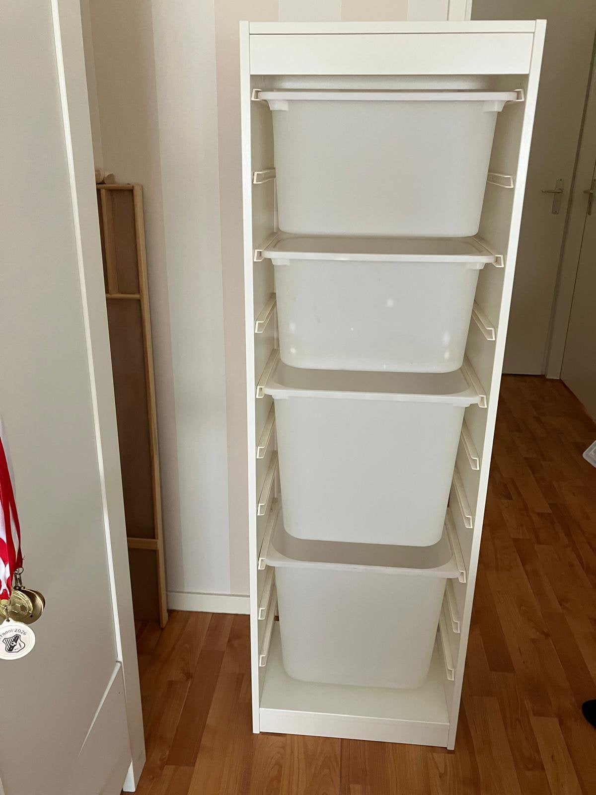 Kast Trofast, Ophalen, Zo goed als nieuw, Wit