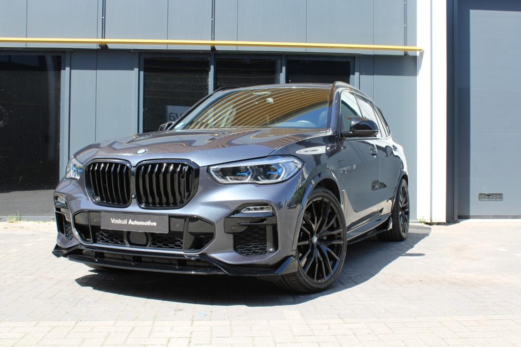 BMW X5 Xdrive45e 394pk Aut 2021 Grijs, Auto's, BMW, 77 km/l, Vierwielaandrijving, Hybride Elektrisch/Benzine, Dealer onderhouden