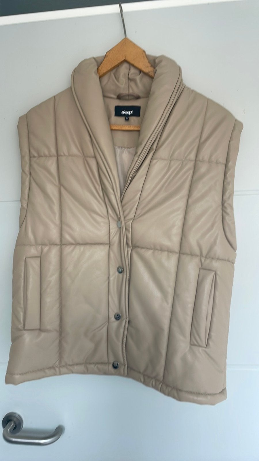 Eksept body warmer, Ophalen of Verzenden, Zo goed als nieuw, Maat 38/40 (M), Beige