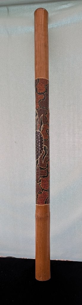 Bamboe Didgeridoo Blaasinstrument australie Aboriginal Kunst, Ophalen