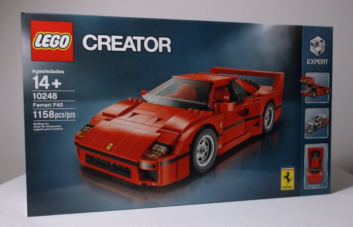 LEGO Ferrari F40 (10248) – Nieuw in Doos, Kinderen en Baby's, Speelgoed | Duplo en Lego, Lego, Nieuw, Ophalen of Verzenden, Ongeopend/sealed